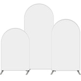 Lofaris Pure White Set Of 3 Double Sided Party Arch Backdrop Kit
